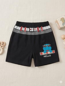 Combinaison en coton Premium Boys Dino Adventure, la combinaison parfaite entre confort et style ludique pour votre tout-petit - Product Image 4