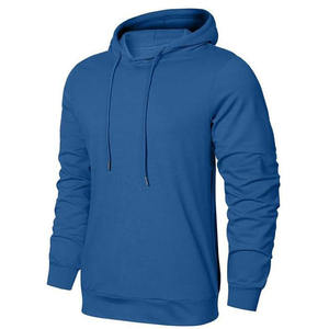 Unisex <b>Black</b> Hooded Tracksuit Set Full Sleeve Solid Color Cotton Casual Wear With Drawstring Closure And Side Pockets Autumn - Product Image 5