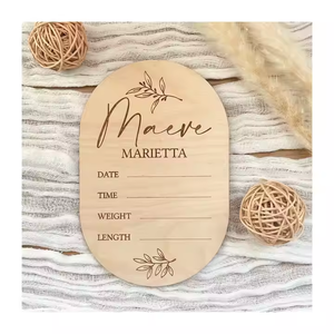 Customizable Wooden <b>Name</b> Signs - High-Quality Finish for Gift <b>Plaques</b> and Stylish Home or Office Decor - Product Image 1