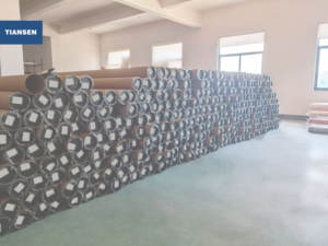 Stores occultantes en tissu zébré uni en polyester intégré écologique Perciana pour salon, décoration intérieure - Product Image 5