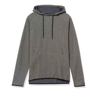 Sudadera con capucha verde para hombre, con cremallera completa, personalizada, de ajuste regular, con logo en relieve, de felpa francesa, para uso casual de otoño - Product Image 4