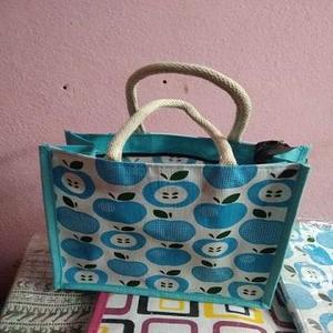 Bolsa de Yute Natural Promocional con Logotipo Personalizado, Bolsa de Compras Reutilizable - Product Image 6