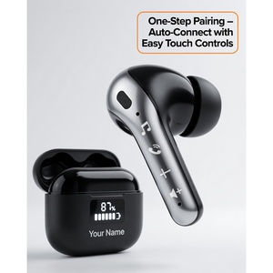 TAGRY-X5 TWS True Wireless for <b>Bluetooth</b> Headphones Wholesale IPX5 Waterproof Earbuds 60H Playback LED Power Display for Sports - Product Image 6