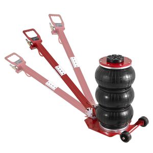 Martinetto Pneumatico a Tre Sacche da 3 Tonnellate/6600 Libbre, Sollevamento Rapido 3-5s, Altezza 17.7'', con Sei Tubi in Acciaio - Product Image 3