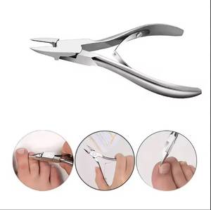Coupe-ongles professionnel en acier inoxydable à mâchoires plates, ouverture large de 12,5 mm, lame tranchante pour le soin des ongles des doigts, usage adulte - Product Image 4