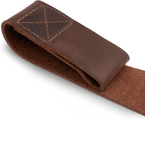 Sangles de poignet en cuir pleine fleur robustes, respirantes et antidérapantes pour la musculation et l'entraînement en force – Qualité supérieure pour la gym - Product Image 3