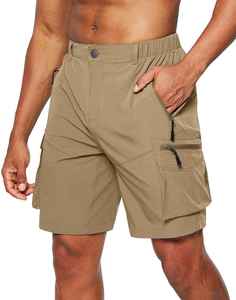Men's Cargo Shorts Quick Dry Outdoor Travel Shorts for Men with Multi Pocket for Fishing Camping Casual - Product Image 4