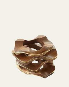 Anillo para Servilletas de Madera Hecho a Mano con Elegante Patrón de Vetas para una Experiencia Premium en la Decoración de la Mesa - Product Image 2