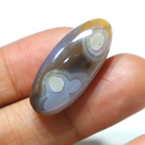 Piedra Preciosa Natural de Ágata Sulemani Aqeeq, Cabujón de Ágata con Rayas, Piedra Suelta Lisa, Proveedor Mayorista de Piedras para Joyería - Product Image 2