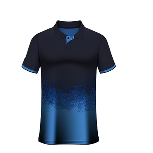 T-shirt de sublimation SoccerMax Pro, logo personnalisé, polyester à séchage rapide, évacuation de l'humidité, col rond, manches courtes, unisexe, dégradé - Product Image 6