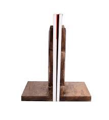 Sujetalibros de Madera para Estantería, Soporte Decorativo para Libros para el Hogar y la Oficina - Product Image 6