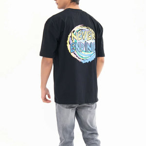 Camiseta Personalizada de Hombros Caídos, Estilo Urbano, Fabricante y Proveedor de Ropa al Por Mayor, OEM/ODM - Product Image 3