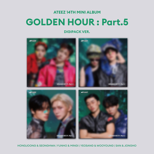 ATEEZ - GOLDEN HOUR: Parte 5 (VERSIÓN DIGIPACK) Álbum Oficial de Kpop Coreano en CD - Product Image 2