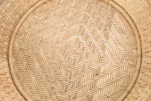 Modern Rattan Side <b>Table</b> With Basket Top New Design Woven Rattan <b>Stool</b> For Living Decoration Home Furniture - Product Image 2