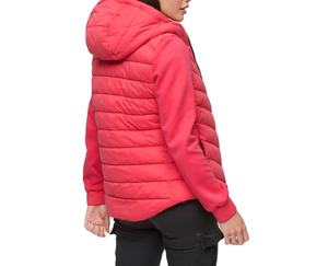 Manteaux d'hiver longs et imperméables à capuche matelassés pour femmes Jaet XL Size Light Fabric Coats for Winters - Product Image 4