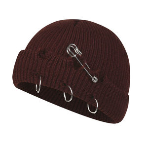 Factory Direct Premium Knitted <b>Beanie</b> <b>Hat</b> Custom Embroidery Winter 100% Acrylic Daily Use for Fashion Brands Wholesale Bulk - Product Image 5