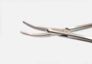 Pinzas hemostáticas de bloqueo Manual de Mosquitos de acero inoxidable de alta calidad, curvas rectas para uso quirúrgico y Dental, juego de instrumentos - Product Image 6