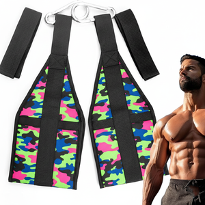 Sangles de traction abdominales personnalisables pour entraînement, sangles de suspension pour bras, sangles AB Sling pour abdominaux - Product Image 3