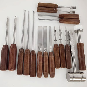 Juego de instrumentos quirúrgicos ortopédicos de calidad alemana premium: cincel osteótomo y martillo para huesos, con accionamiento de tornillo de impacto para columna vertebral, certificado CE ISO - Product Image 5