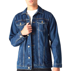 2024 Wholesale Custom Made Men's Classic Casual <b>Denim</b> <b>Jacket</b> - <b>Lightweight</b> and Stylish Jean <b>Jacket</b> High Quality Made in Pakistan - Product Image 2