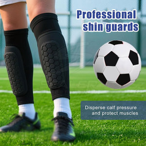 สนับแข้งฟุตบอลแบบปรับได้ ระบายอากาศได้ดี ผลิตจากวัสดุ EVA น้ำหนักเบา พร้อมชั้นบุนุ่มเพื่อการปกป้องสำหรับผู้ใหญ่ - Product Image 6