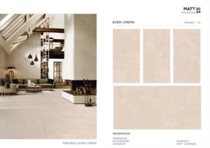 Azulejo de Porcelana Noble Matt 600x1200, Formato Grande, Superficie Premium, para Pared y Suelo, Diseño Moderno para Interiores y Exteriores - Product Image 4