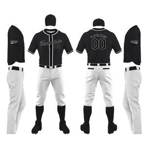 High Quality Custom Logo Printed <b>Baseball</b> Uniform <b>Sets</b> Wholesale Solid Color Best Quality New Reasonable Prices Made Polyester - Product Image 1