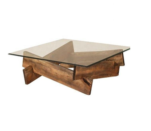 Mesa de Centro de Latón Chapado en Oro Antiguo, Estilo Rococó, Mesa de Centro Tallada en Cobre con Tapa de Vidrio - Product Image 5