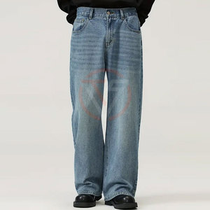 Jean baggy pour homme, respirant, écologique, le plus vendu, prix bas, léger, jean baggy pour homme - Product Image 4