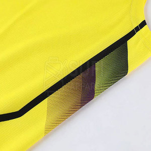 Uniforme de basket sans manches imprimé grande taille avec logo personnalisé unisexe, vente chaude - Product Image 4