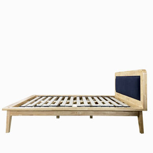 OEM Lit Calla au design moderne et élégant avec cadre en bois de haute qualité fabriqué au Vietnam Tête de lit en chêne Utilisation Hôtel Maison Chambre à coucher - Product Image 2