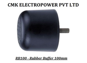 Amortiguador de Goma de 1 Pin, 100mm, Capacidad de Carga, Marca CMK, Negro, para Grúa Aérea, Embalaje en Caja, Duradero - Product Image 3