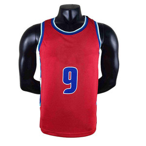 Camiseta de Baloncesto Deportiva Hecha en Fábrica, 100% Poliéster, Transpirable, Manga Corta, Último Diseño, Más Vendida, Precio Razonable - Product Image 1