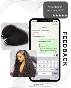 Paquetes de cabello humano rizado al por mayor, con cutícula alineada, sin procesar, estilo onda natural, de origen vietnamita y birmano, marca Cdy Hair - Product Image 5