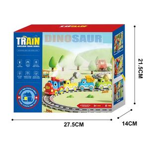 Jacko Toys Custom Funny Toys Pista de expansión para niños Dinosaur Track Car Toys para niños con luz y spray - Product Image 6