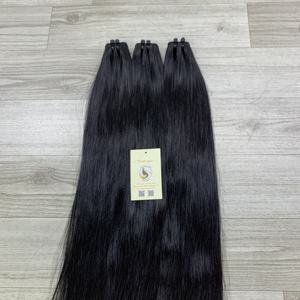 Extensiones de Cabello Humano Vietnamita Virgen de Primera Calidad, Color Negro Natural, Doble Trama, Cosidas a Máquina - Product Image 3