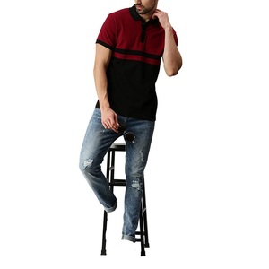 Fabricant de polos personnalisés 2026 de haute qualité 100 % polyester/spandex, anti-plis, à motif uni, avec impression par sublimation - Product Image 2