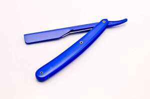 Rasoir jetable pour barbier avec logo personnalisé, emballage personnalisé, lame en acier inoxydable réglable, manche en ABS, utilisation pour le corps et le visage - Product Image 2