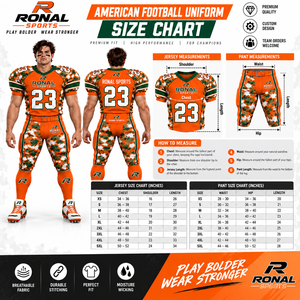 Uniforme de Fútbol Americano Personalizado de Alta Calidad, Spandex/Poliéster, Color Sólido, Transpirable, Tallas Grandes, Secado Rápido, Colores Personalizables - Product Image 6