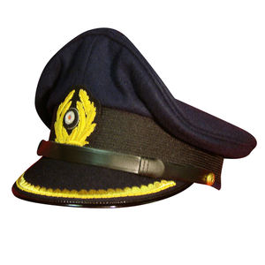 หมวกสั่งทำคุณภาพสูง หมวกยูนิฟอร์มสีขาวแบบอเมริกัน ปักลายได้ ในราคาประหยัด - Product Image 5