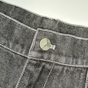 OEM Custom Washed Colored Fade Men Baggy Jeans Straight Eco-Friendly Vintage Casual Loose Mid Waist Denim High Quality Oversized - Product Image 4