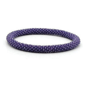 Classic Design High Quality Beautiful Handmade Trendy Crochet <b>Needle</b> Glass <b>Beads</b> Women's Bracelets Nepal Exporter Ahana's - Product Image 1