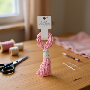 Cordoncino Ritorto Rosa 5mmx4m per Artigianato e Cucito - Product Image 3