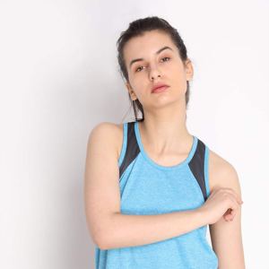 Débardeur pour femmes de haute qualité fabriqué en usine, en coton et fibre de bambou, grande taille, décontracté, été, vente en gros - Product Image 4