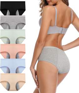 Ropa Interior de Seda y Encaje para Mujer, Tangas Sexys, Bragas de Bikini, Lencería Moldeadora Suave y Cómoda, Ropa Interior Femenina a la Moda - Product Image 1