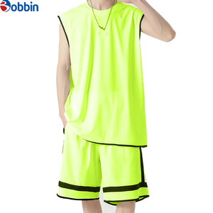 BOBBIN INDUSTRIES Best Manufacturer Hot Custom Men's Summer Casual Sleeveless Cotton Solid Color Plus Size Men's Tank Tops Sets - Product Image 3