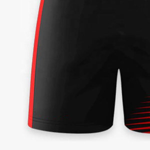 กางเกงฟุตบอลชายพิมพ์ลายตามสั่ง แห้งเร็ว ระบายอากาศได้ดี น้ำหนักเบา แบบเสื้อเจอร์ซีย์ ผ้าโพลีเอสเตอร์ เหมาะสำหรับการฝึกซ้อมและเล่นกีฬา - Product Image 2