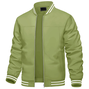 Logo personnalisé impression Vintage homme col uni lourd avec poches veste pour hommes Designer travail coupe-vent veste - Product Image 1