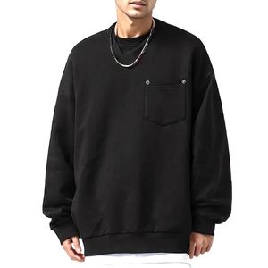 Sudaderas Holgadas de Invierno para Hombre de Alta Calidad de Fabricante Profesional, 100% Algodón Poliéster, Sudaderas con Capucha con Estampado de Logotipo Personalizado - Product Image 1