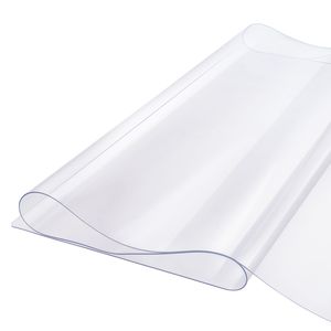 Tappetino Protettivo Rettangolare in PVC Trasparente Spessore 1,5 mm, 60x240 cm, Facile da Pulire, Impermeabile, per Tavoli e Mobili - Product Image 5
